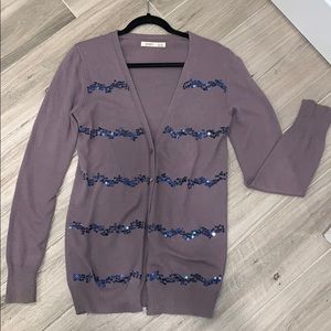 Old Navy Cardigan with sequin design